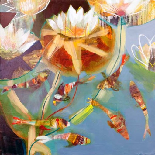 Becky Blair Copper Lilies BB3001