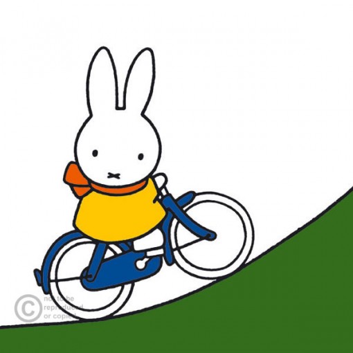 Dich Bruna Miffy on Bike DB9002