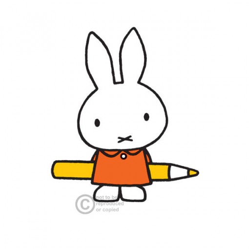 Dick Bruna Miffy with Pencil DB9007