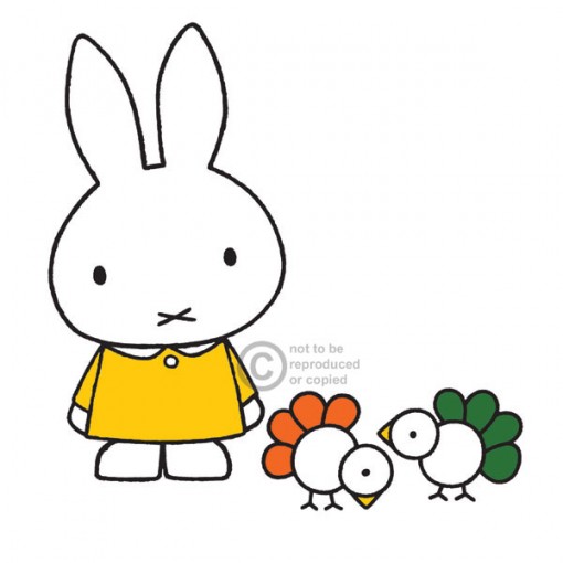 Dick Bruna Miffy with two birds DB9023