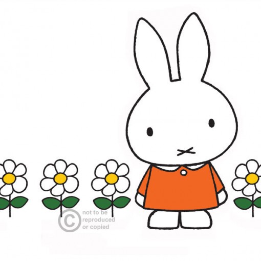 Dick Bruna Miffy in the daisies DB9024